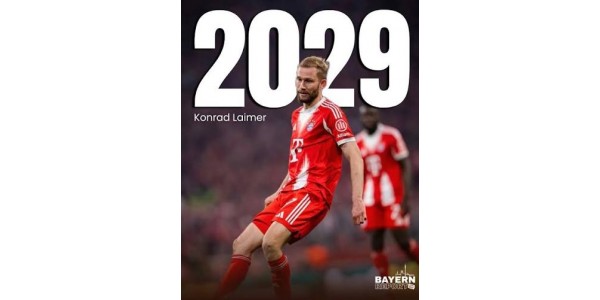 Konrad Laimer verlängert Vertrag beim FC Bayern München bis 2029